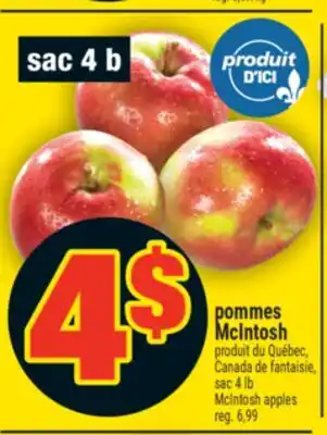 Super C POMMES MCINTOSH | MCINTOSH APPLES offer