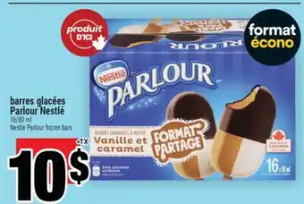Super C BARRES GLACÉES PARLOUR NESTLÉ |NESTLÉ PARLOUR FROZEN BARS offer