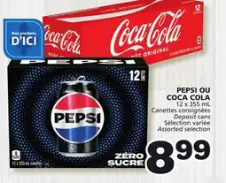Marches Tradition PEPSI OR COCA COLA offer