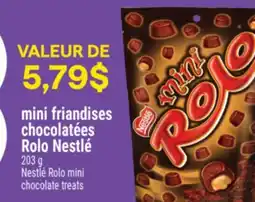 Super C mini friandises chocolatées Rolo Nestlé | Nestlé Rolo mini chocolate treats offer