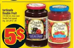 Super C TARTINADE DOUBLE FRUIT | DOUBLE FRUIT SPREAD offer