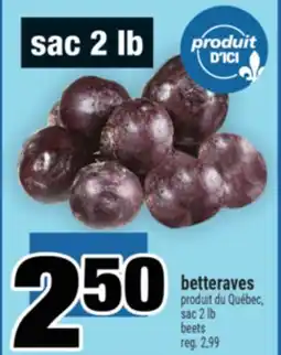 Super C BETTERAVES | BEETS offer