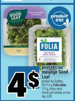 Super C pousses ou mélange Good Leaf offer