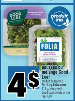 Super C pousses ou mélange Good Leaf offer