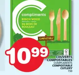 Marches Tradition COMPLIMENTS COMPOSTABLE CUTLERY offer