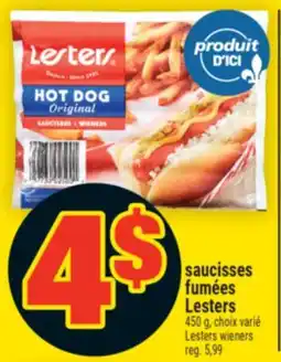 Super C saucisses fumées Lesters offer