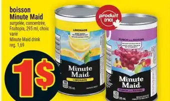 Super C boisson Minute Maid | Minute Maid drink offer