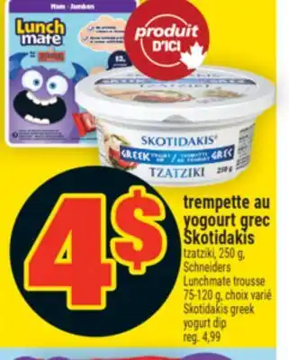 Super C TREMPETTE AU YOGOURT GREC SKOTIDAKIS | SKOTIDAKIS GREEK YOGURT DIP offer