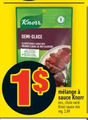 Super C MÉLANGE À SAUCE KNORR | KNORR SAUCE MIX offer