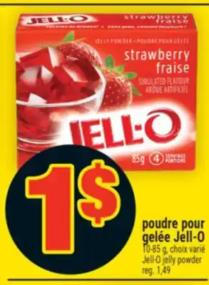 Super C POUDRE POUR GELÉE JELL‑O | JELL-O JELLY POWDER offer
