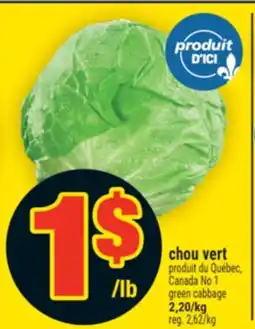 Super C CHOU VERT | GREEN CABBAGE offer