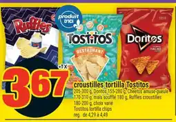 Super C CROUSTILLES TORTILLA TOSTITOS | TOSTITOS TORTILLA CHIPS offer