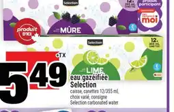 Super C EAU GAZÉIFIÉE SELECTION | SELECTION CARBONATED WATER offer
