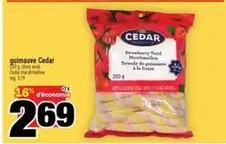 Super C GUIMAUVE CEDAR | CEDAR MARSHMALLOW offer