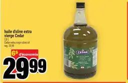 Super C HUILE D'OLIVE EXTRA VIERGE CEDAR | CEDAR EXTRA VIRGIN OLIVE OIL offer
