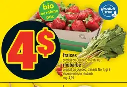 Super C FRAISES OU RHUBARBE | STRAWBERRIES OR RHUBARB offer