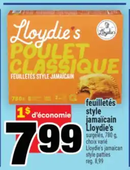 Super C FEUILLETÉS STYLE JAMAÏCAIN LLOYDIE'S | LLOYDIE'S JAMAICAN STYLE PATTIES offer