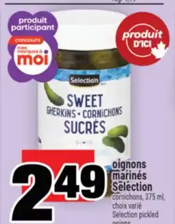 Super C OIGNONS MARINÉS SELECTION | SELECTION PICKLED ONIONS offer