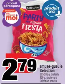 Super C AMUSE-GUEULE SELECTION | SELECTION SNACKS offer