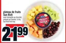 Super C PLATEAU DE FRUITS SUN RICH | SUN RICH FRUIT TRAY offer