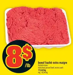 Super C BOEUF HACHÉ EXTRA MAIGRE | EXTRA LEAN GROUND BEEF offer