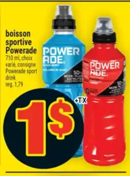 Super C BOISSON SPORTIVE POWERADE | POWERADE SPORT DRINK offer