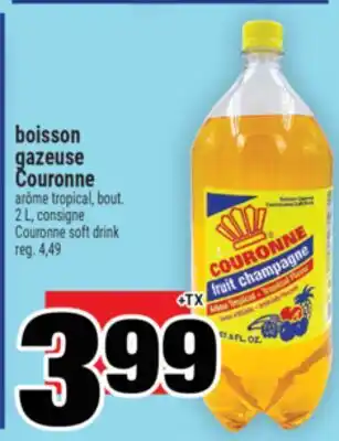 Super C BOISSON GAZEUSE COURONNE | COURONNE SOFT DRINK offer