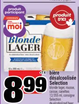 Super C BIÈRE DÉSALCOOLISÉE SELECTION | SELECTION DE-ALCOHOLIZED BEER offer