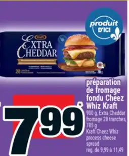 Super C PRÉPARATION DE FROMAGE FONDU CHEEZ WHIZ KRAFT | KRAFT CHEEZ WHIZ PROCESS CHEESE SPREAD offer