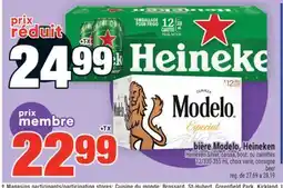 Super C bière Modelo, Heineken | beer offer
