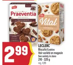 Marché Adonis LECLERC BISCUITS | LECLERC COOKIES offer