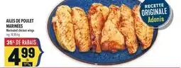 Marché Adonis AILES DE POULET MARINÉES | MARINATED CHICKEN WINGS offer