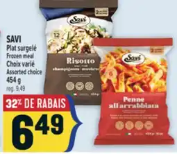 Marché Adonis SAVI PLAT SURGELÉ | SAVI FROZEN MEAL offer