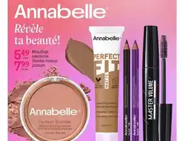 Uniprix Annabelle Maquillage sélectionné/Selected makeup products offer