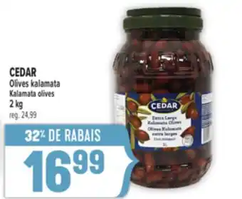 Marché Adonis CEDAR OLIVES KALAMATA | KALAMATA OLIVES offer