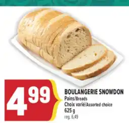 Marché Adonis BOULANGERIE SNOWDON Pains | Breads offer