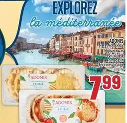 Marché Adonis ADONIS PIZZAS MOYENNES | MEDIUM PIZZAS offer