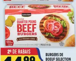 Marché Adonis BURGERS DE BOEUF SELECTION | BEEF BURGER offer
