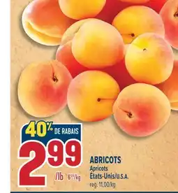 Marché Adonis ABRICOTS | APRICOTS offer