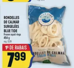 Marché Adonis RONDELLES DE CALMAR SURGELÉES BLUE TIDE | BLUE TIDE FROZEN SQUID RINGS offer