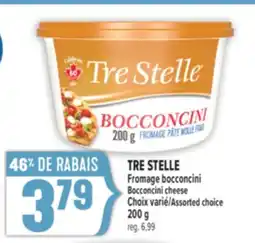Marché Adonis TRE STELLE FROMAGE BOCCONCINI | TRE STELLE BOCCONCINI CHEESE offer