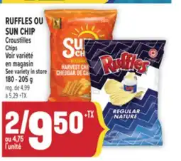 Marché Adonis RUFFLES OU SUN CHIP Croustilles | Chips offer