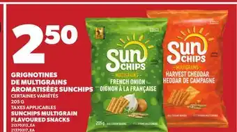 Provigo SUNCHIPS MULTIGRAIN FLAVOURED SNACKS, 205 G offer