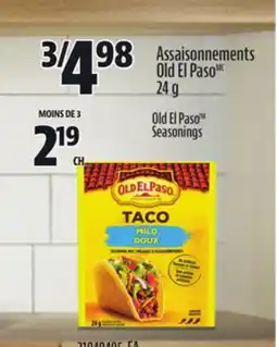 Provigo OLD EL PASO SEASONINGS, 24g offer