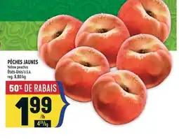 Marché Adonis PÊCHES JAUNES | YELLOW PEACHES offer
