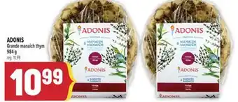Marché Adonis ADONIS Grande manaich thym offer