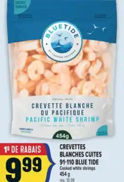 Marché Adonis CREVETTES BLANCHES CUITES 91-110 BLUE TIDE | Cooked white shrimps offer