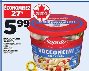Provigo SAPUTO BOCCONCINI, 200 G offer