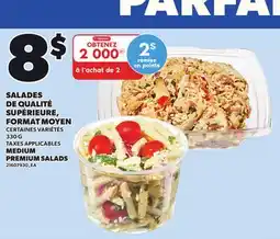 Provigo SALADES DE QUALITÉ SUPÉRIEURE, FORMAT MOYEN, 330 G offer