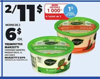 Provigo TREMPETTES MARZETTI, 254-340 G offer